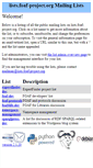Mobile Screenshot of lists.foaf-project.org